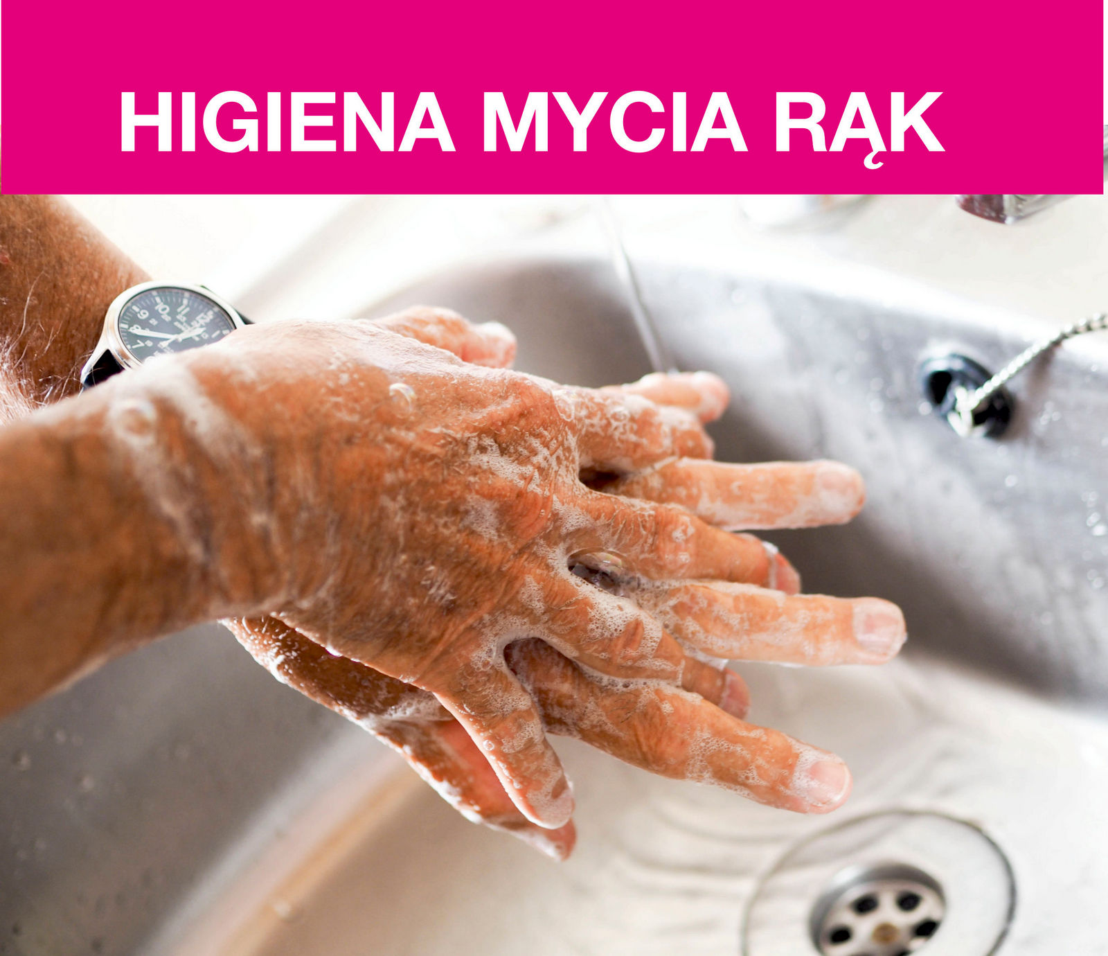 Higiena mycia rąk